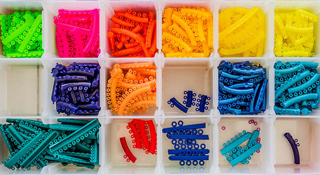 braces colors blue