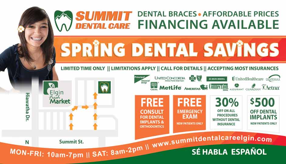 Summit Dental - dental dental offers side 2 spring 2021